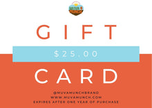 Load image into Gallery viewer, Muva Munch Gift Card
